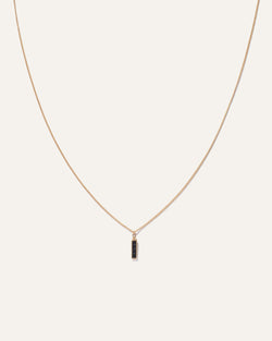 Vertical Bar Pendant Necklace