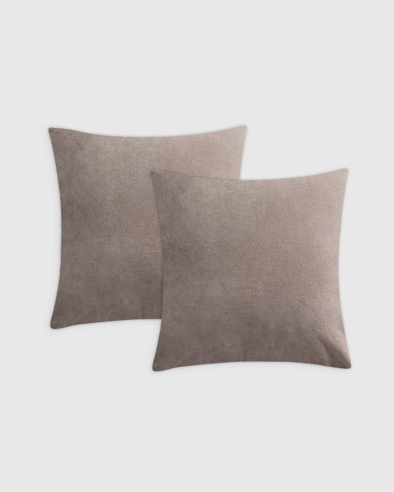 Washed Velvet Pillow Cover - Set of 2