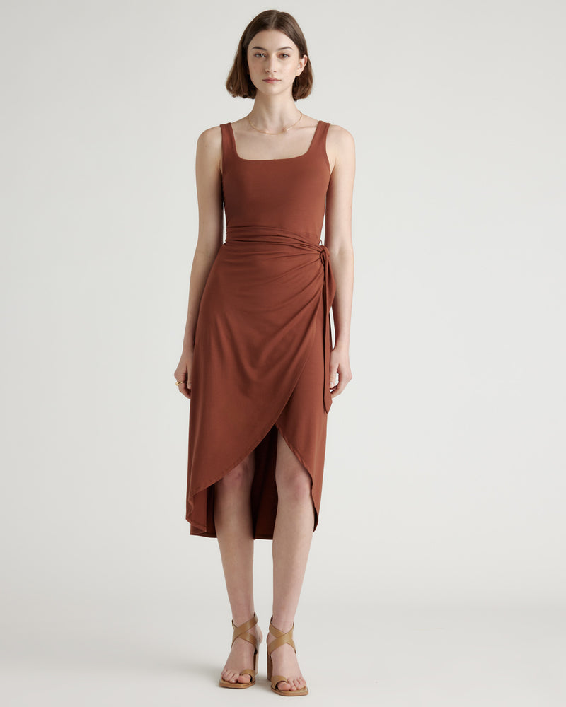 Tencel Jersey Side Tie Dress