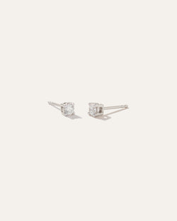 14K Gold Classic Round Studs 0.18 Carat