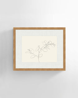 Sprig No. 1 Drawing Wall Art