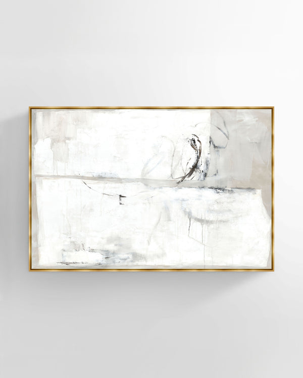 Blanc Abstract Wall Art