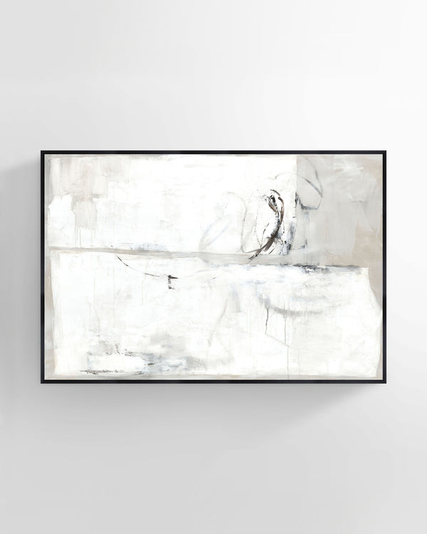 Blanc Abstract Wall Art