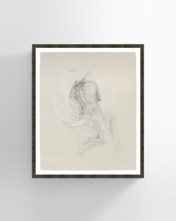 Attic Sketch Figure Wall Art