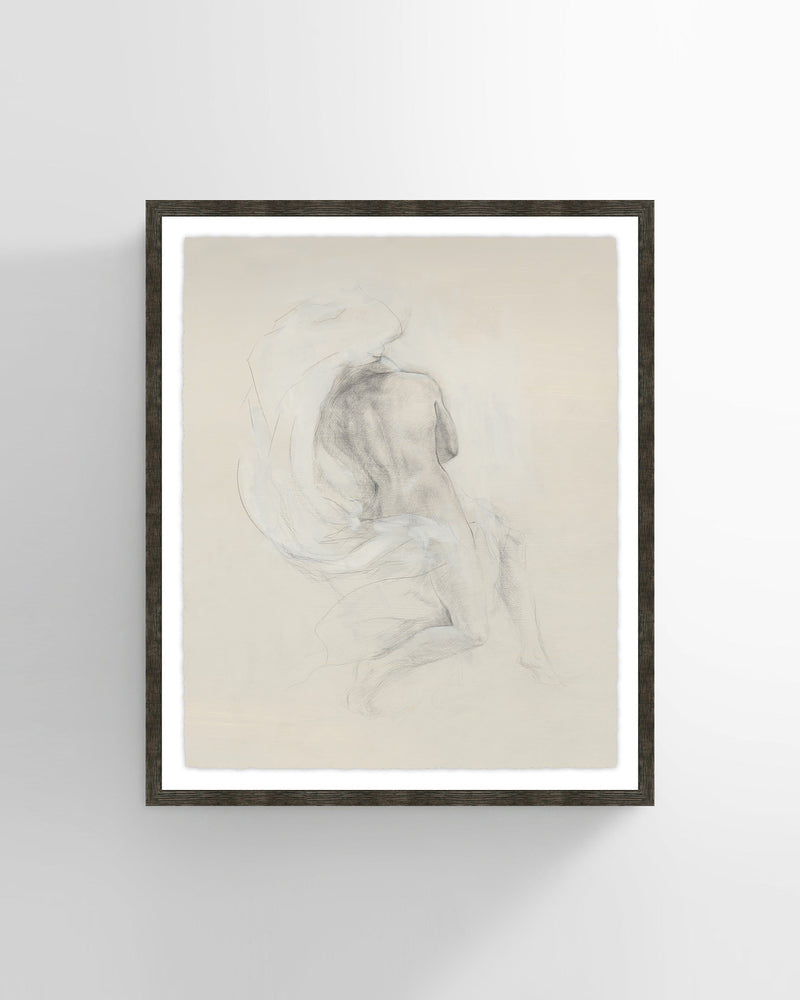 Attic Sketch Figure Wall Art