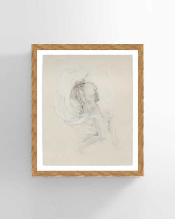 Attic Sketch Figure Wall Art