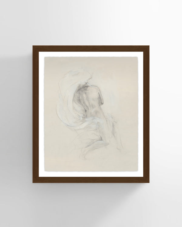 Attic Sketch Figure Wall Art