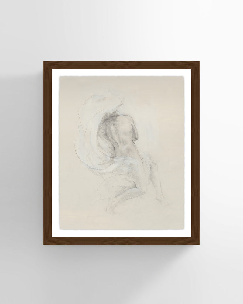 Attic Sketch Figure Wall Art