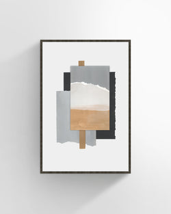 Torn Layers Wall Art