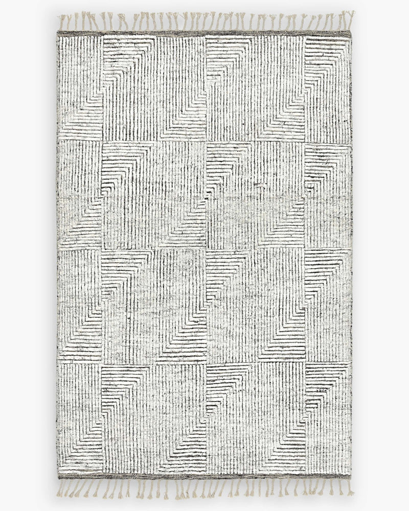Aiden Hand Knotted Wool Rug