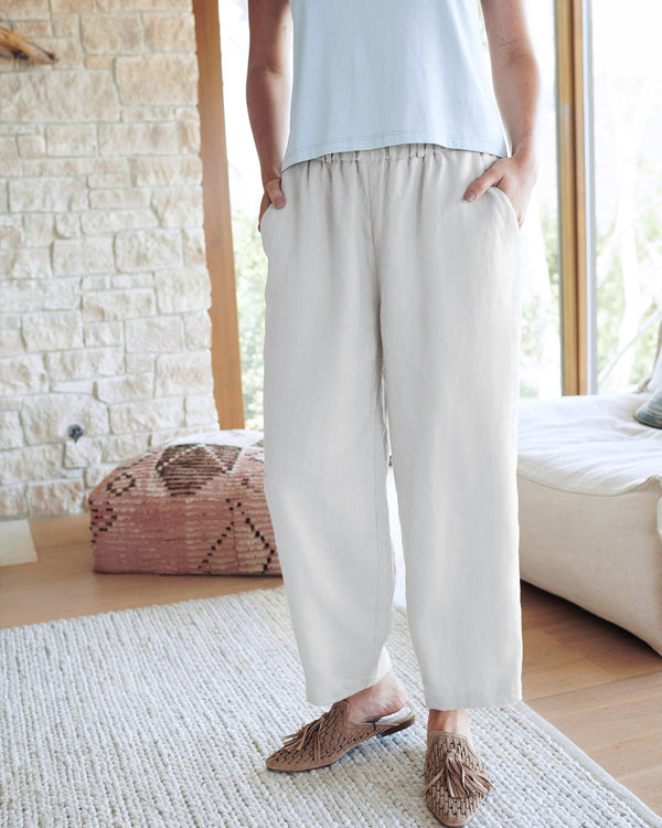 Automation 100% European Linen Pants1