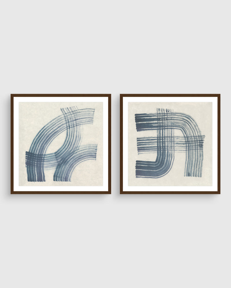 Argust Brush Stroke Duo Wall Art