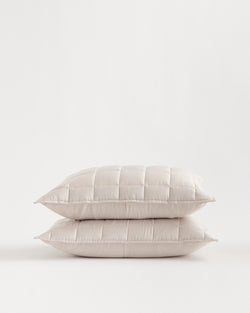 Bamboo Box Quilted Sham Set