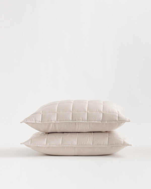 Bamboo Box Quilted Sham Set