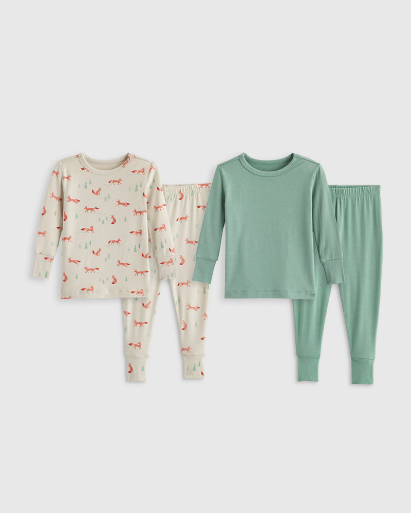 Bamboo Tight Fit Sleep 2-Pack - Baby Boy