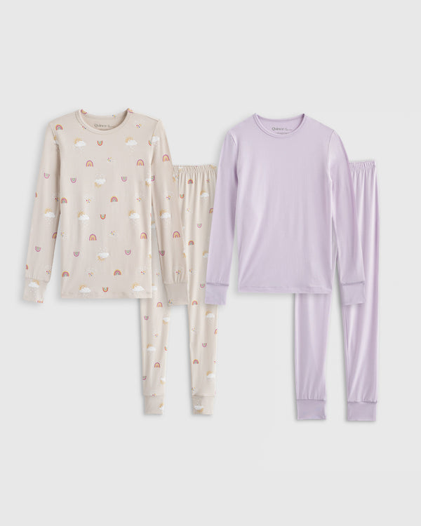 Bamboo Tight Fit Sleep 2-Pack - Kid Girl