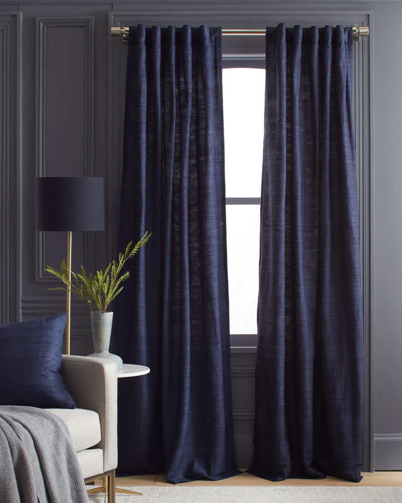 Raw Silk Curtain