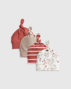 100% Organic Cotton Hat 4-Pack
