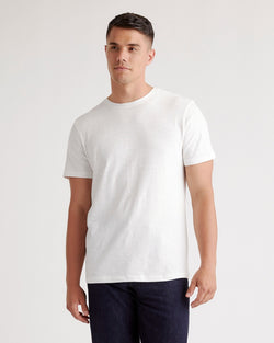 100% Organic Cotton Slub Crewneck Tee