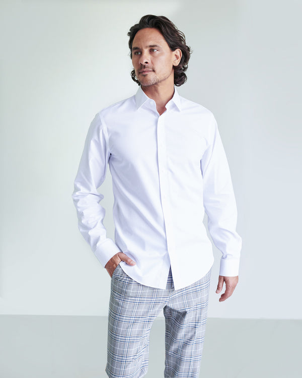 120s Supima Dress Shirt (w/ WrinkleGuard)