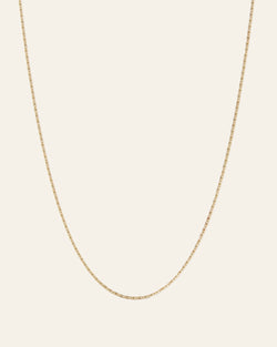 14K Gold Petite Valentino Chain Necklace