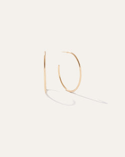 14K Gold Barcelona 30MM Hoops