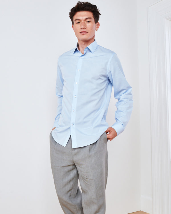 120s Supima Dress Shirt (w/ WrinkleGuard)