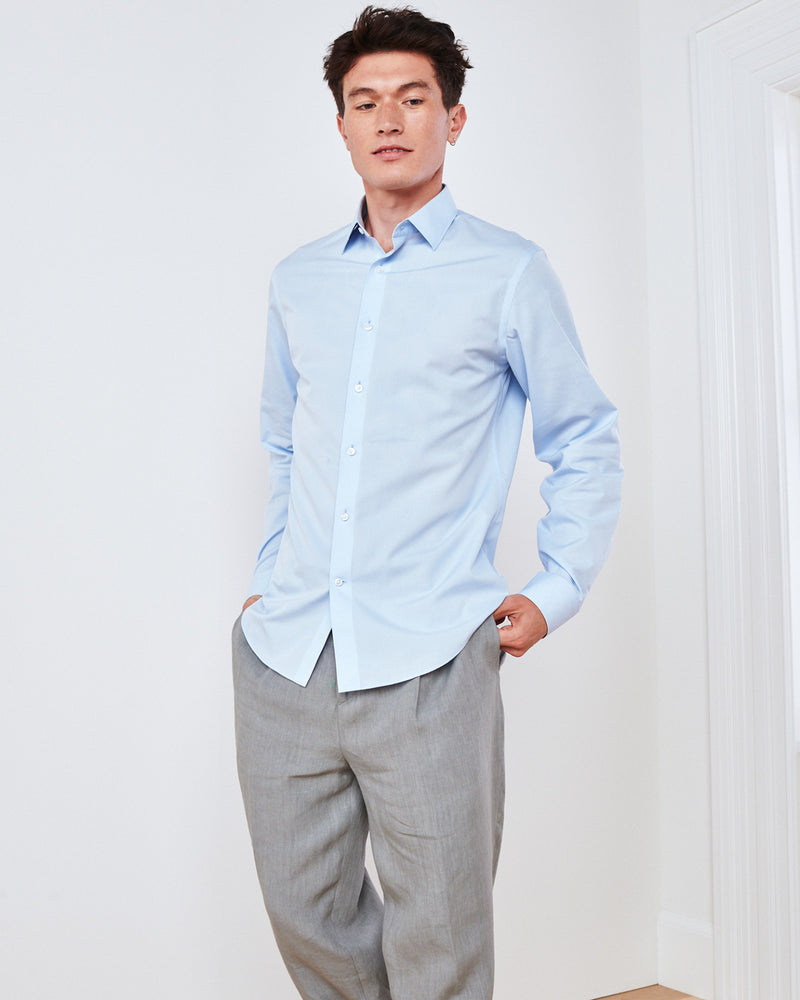 120s Supima Dress Shirt (w/ WrinkleGuard)