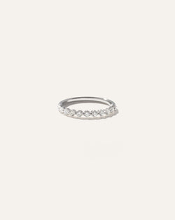 14K Gold Diamond Floating Band
