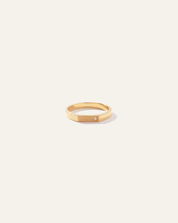 Asymmetrical Pave Diamond Ring