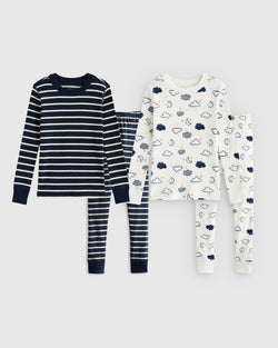 100% Organic Cotton Tight Fit Sleep 2-Pack - Toddler Gender Neutral