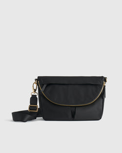 Revive Nylon Foldover Crossbody