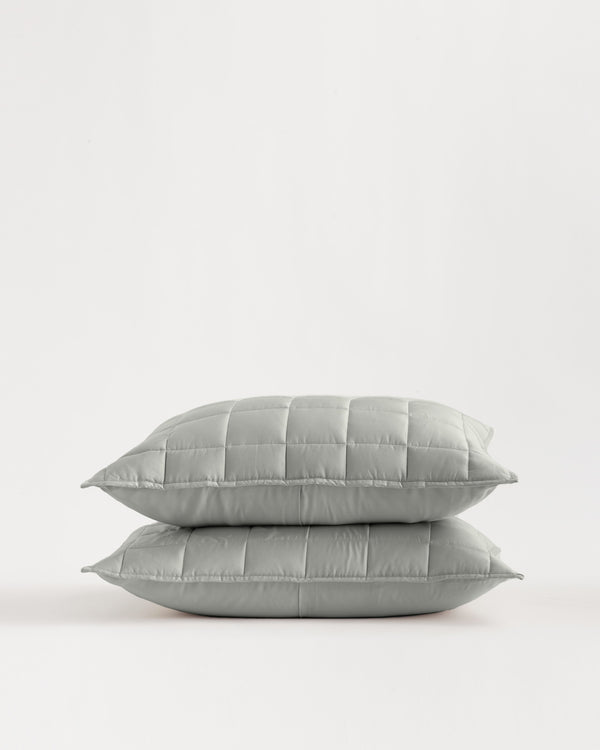 Bamboo Box Quilted Sham Set