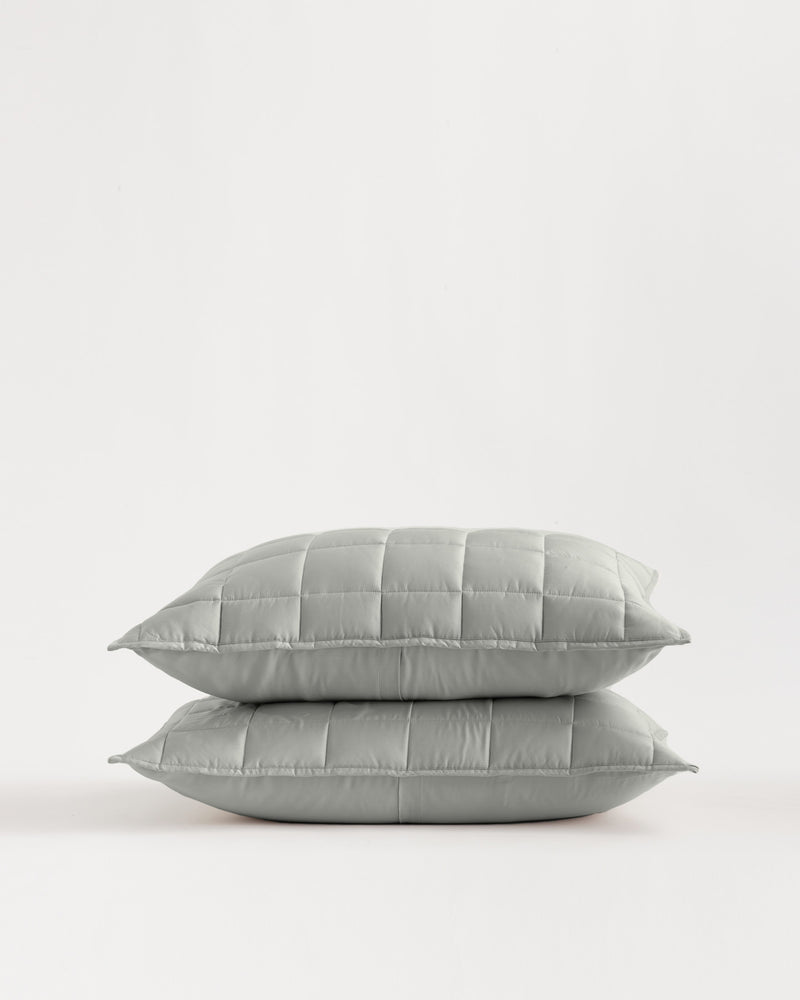 Bamboo Box Quilted Sham Set