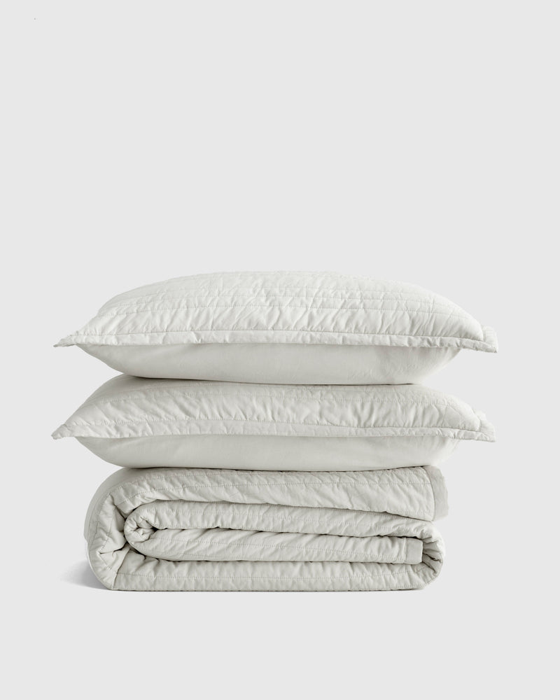 100% Organic Cotton Quilt Set