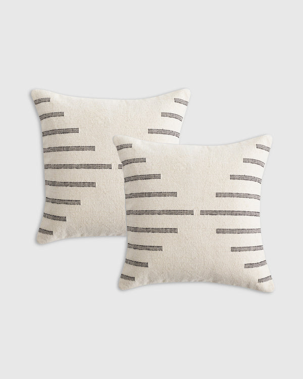 Bold stripe pillow cover - Set of 2