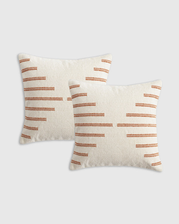 Bold stripe pillow cover - Set of 2