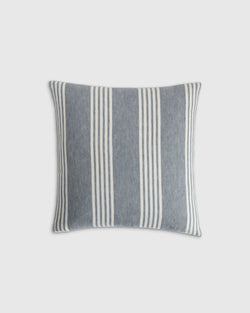 Sloane Linen Reversible  Woven Stripe Pillow Cover