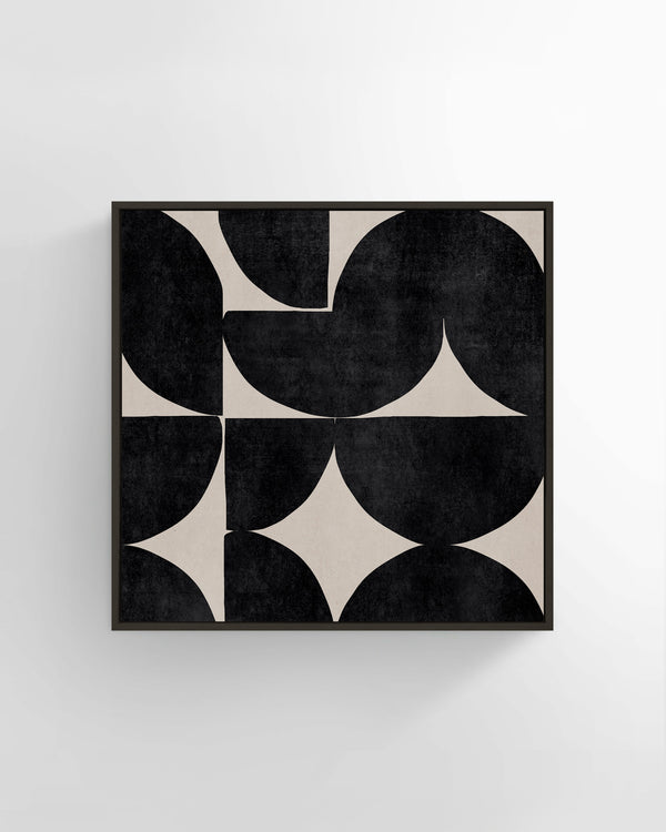 Bold Geo Linen Wall Art