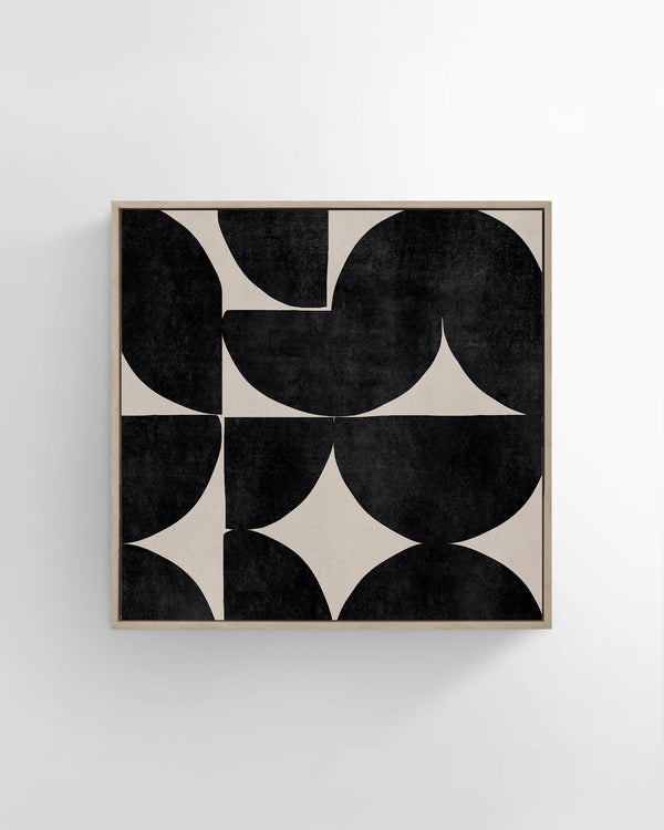 Bold Geo Linen Wall Art
