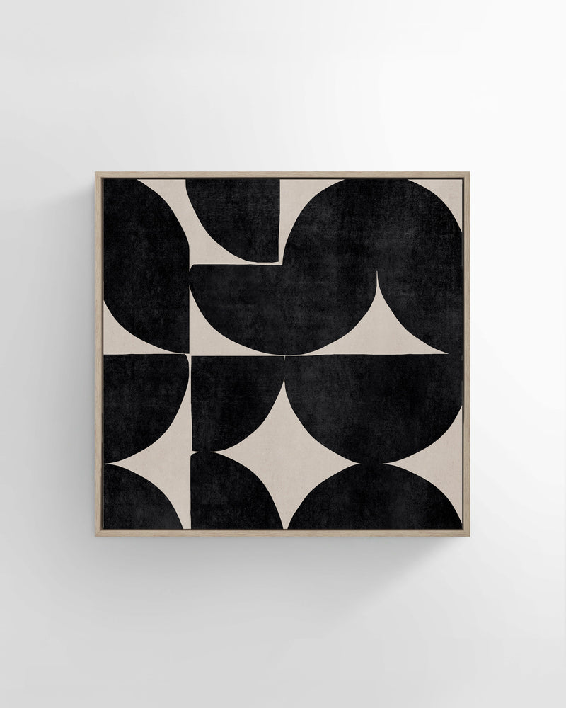 Bold Geo Linen Wall Art