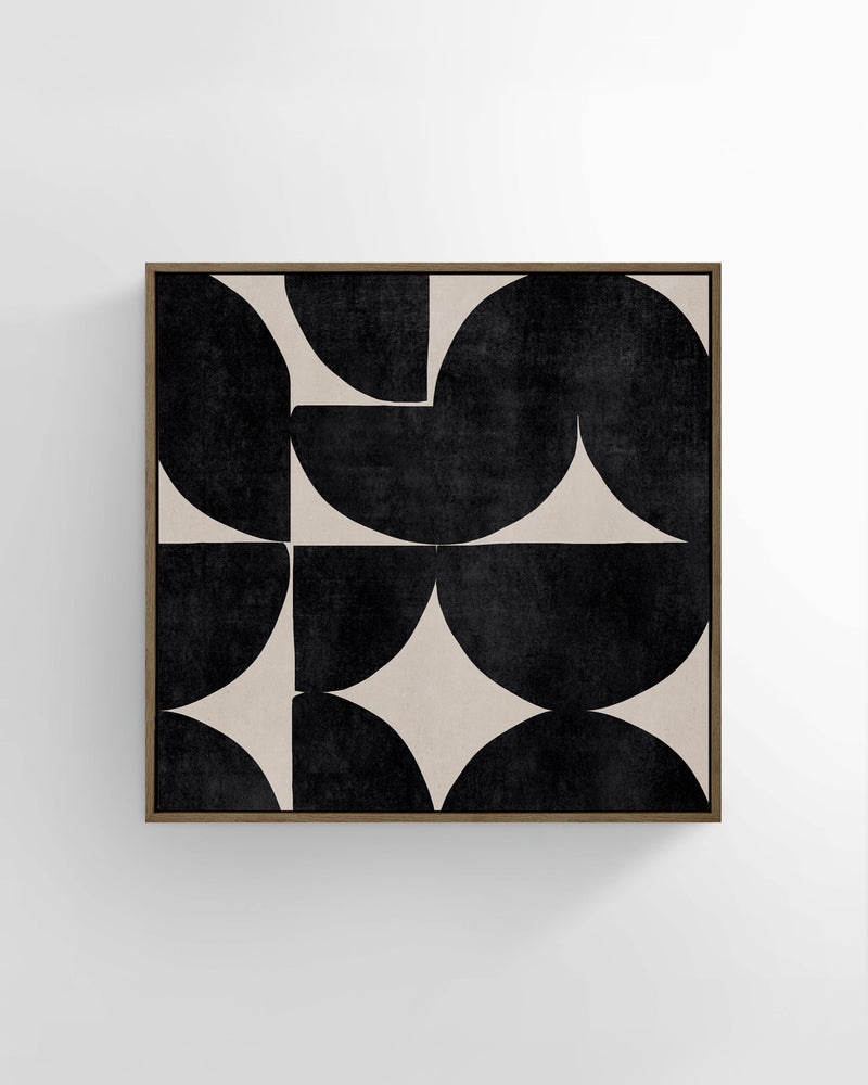 Bold Geo Linen Wall Art