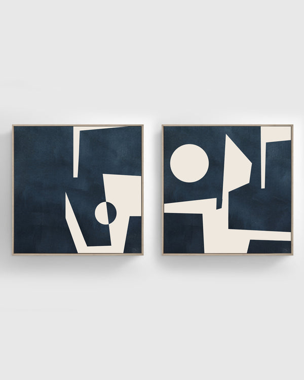 Arata Abstract Wall Art Duo