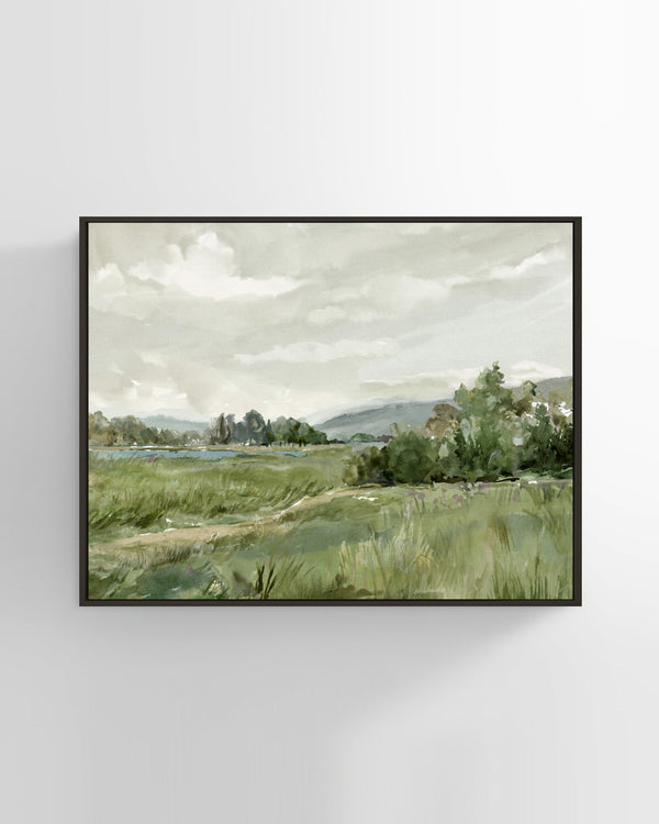 Valley Landscape Wall Art