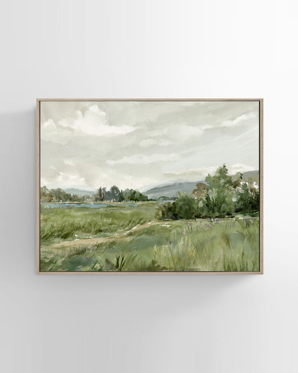 Valley Landscape Wall Art