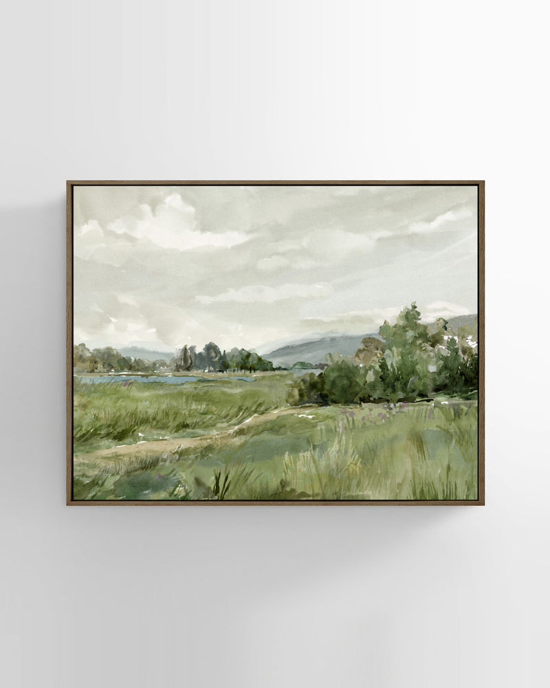 Valley Landscape Wall Art