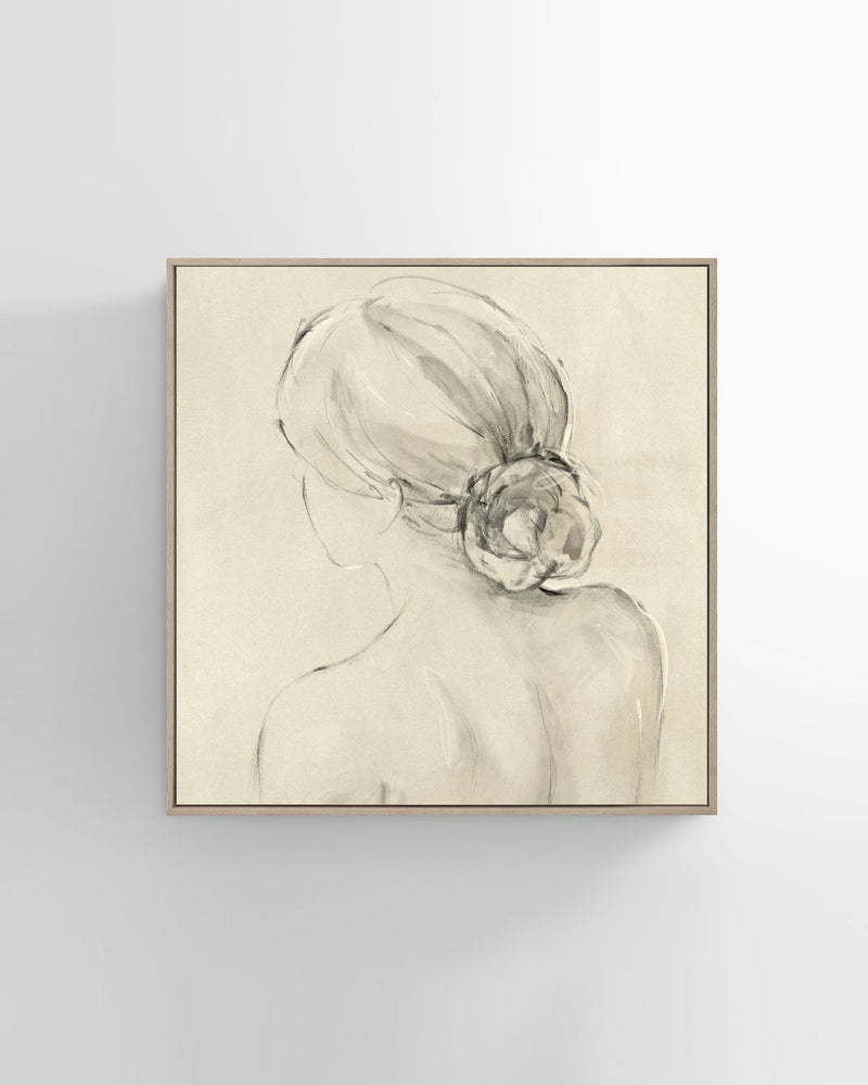 Sketch of a Lady Wall Art