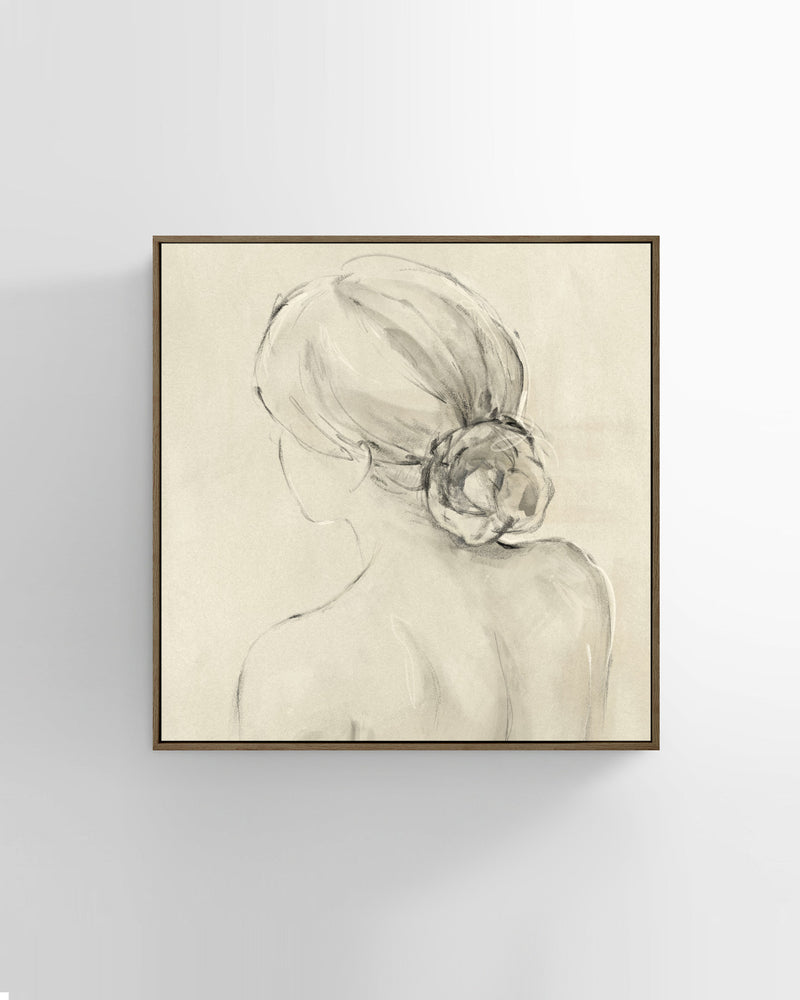 Sketch of a Lady Wall Art