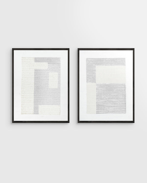 Structure Wall Art Duo