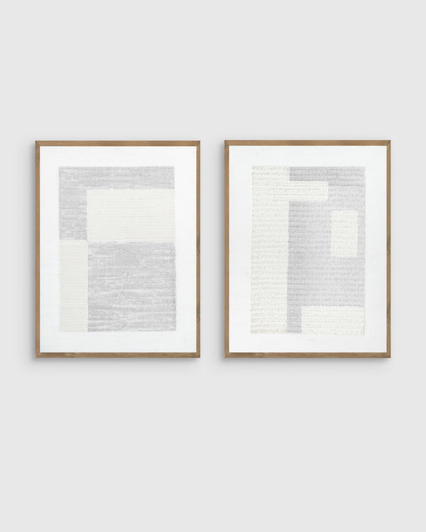 Structure Wall Art Duo